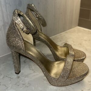 Michael Kors Sparkly Gold Women’s Heels